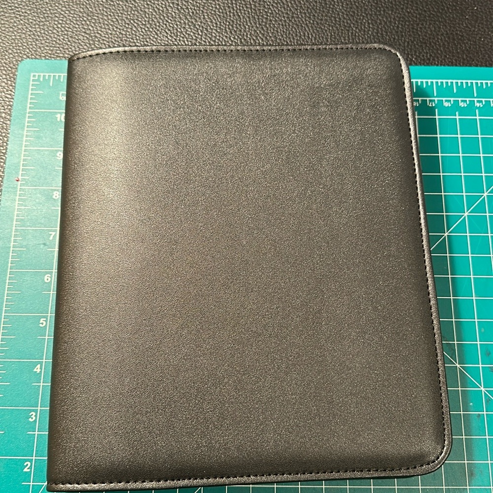 Franklin cover Basic Wide Black Planner Cover